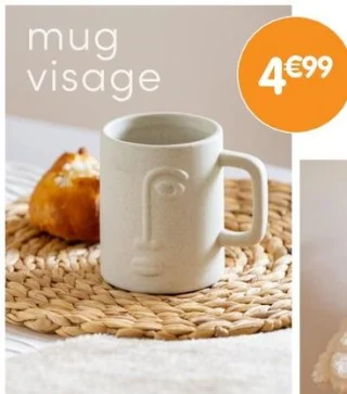 Mug visage