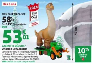 Véhicule Megasaurus La Pat' Patrouille Paw Patrol