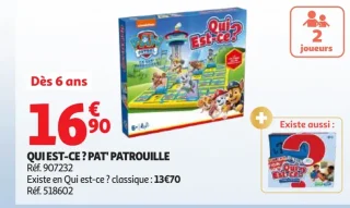 Jeu de société Qui est-ce ? Pat' Patrouille