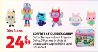 Coffret 6 figurines Gabby Féerie-Land