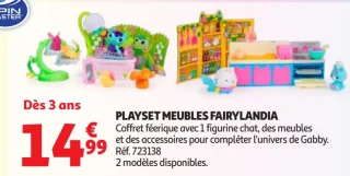Playset Meubles Fairylandia Gabby et la Maison Magique