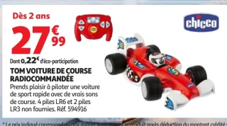 TOM VOITURE DE COURSE RADIOCOMMANDÉE
