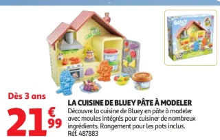 LA CUISINE DE BLUEY PÂTE À MODELER