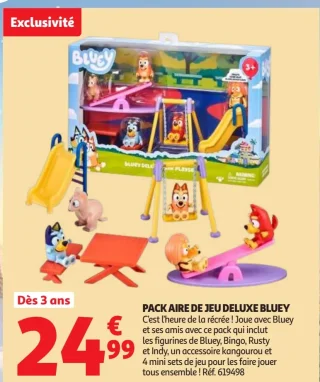 PACK AIRE DE JEU DELUXE BLUEY