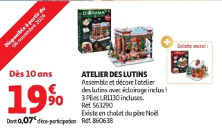 Atelier des lutins Diorama Pro