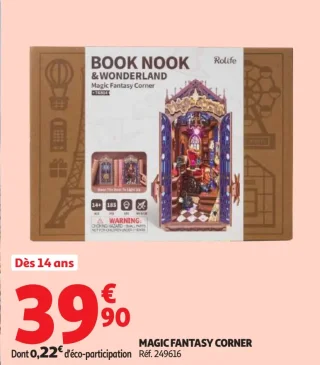 Book Nook Magic Fantasy Corner Rolife