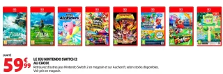 Le jeu Nintendo Switch 2 au choix