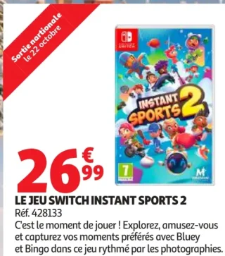 Le jeu Switch Instant Sports 2