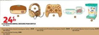 La sacoche Animal Crossing pour Switch