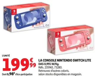 La console Nintendo Switch Lite