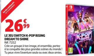 Jeu Switch K-Pop Rising Dream to Shine