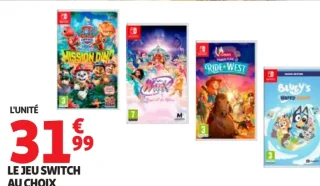 Jeu Switch au choix
