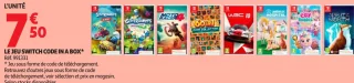 Jeu Switch Code in a Box