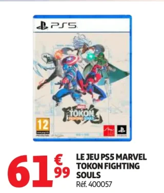 Jeu PS5 Marvel Tokon Fighting Souls