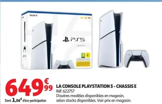 Console PlayStation 5 - Châssis E Sony