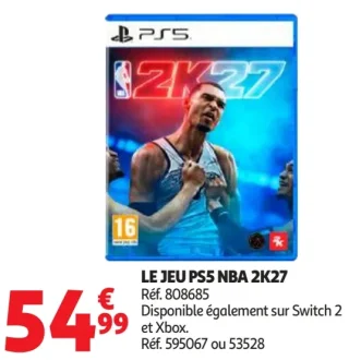 Le jeu PS5 NBA 2K24