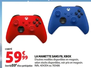 La manette sans fil Xbox