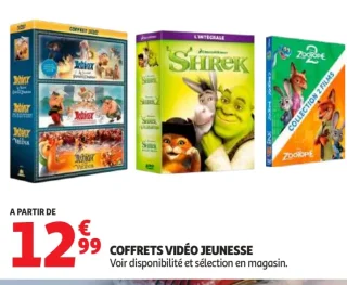 Coffrets vidéo jeunesse