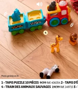 TRAIN DES ANIMAUX SAUVAGES
