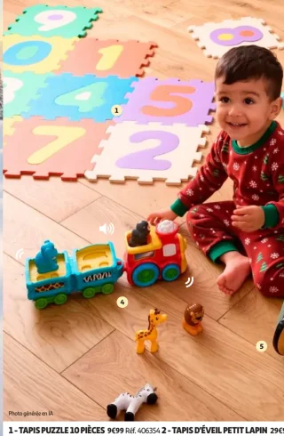 TAPIS PUZZLE 10 PIÈCES