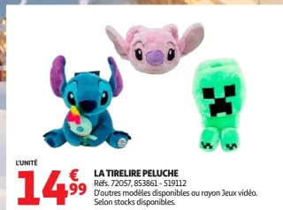 LA TIRELIRE PELUCHE
