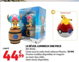 LE RÉVEIL LUMINEUX ONE PIECE