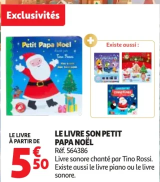 Le livre son Petit Papa Noël