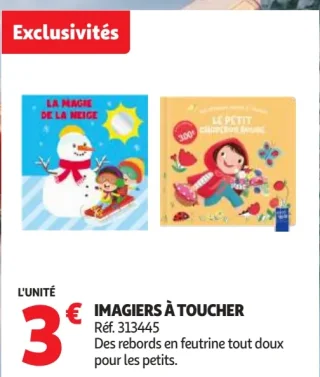Imagiers à toucher