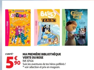 Ma première Bibliothèque Verte ou Rose