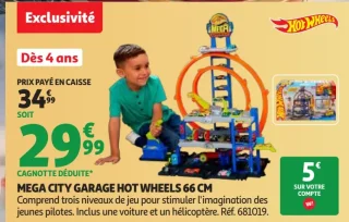 MEGA CITY GARAGE HOT WHEELS 66 CM