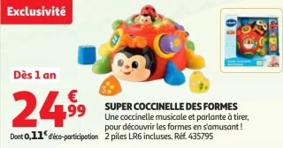 Super coccinelle des formes Vtech