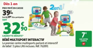 Vtech Bébé Multisport Interactif