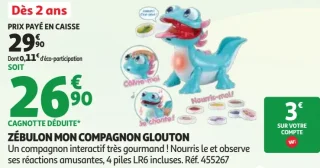 Vtech Zébulon Mon Compagnon Glouton