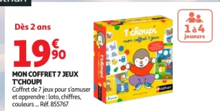 MON COFFRET 7 JEUX T'CHOUPI