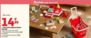 Ma caisse enregistreuse Auchan One Two Fun