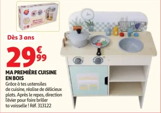 Ma première cuisine en bois One Two Fun