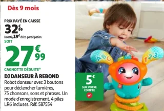 DJ Danseur à Rebond Fisher-Price