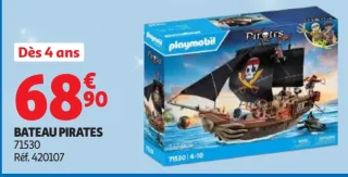 Bateau pirates Playmobil 71530
