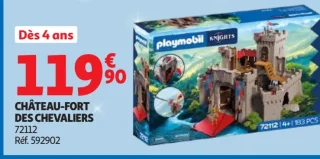 Château-fort des chevaliers Playmobil 72112