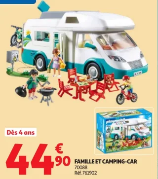 Playmobil Famille et camping-car 70088