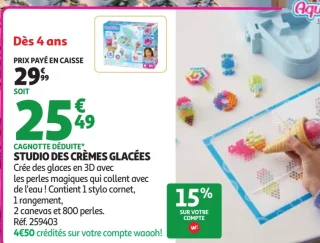 Studio des crèmes glacées Aquabeads