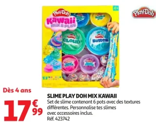 SLIME PLAY DOH MIX KAWAII