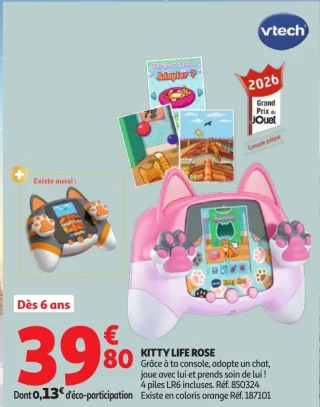 Console Kitty Life Rose Vtech