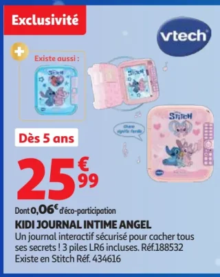 Kidi Journal Intime Angel Vtech