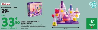 Jeu scientifique Super Labo Expériences Bubble Science Canal Toys