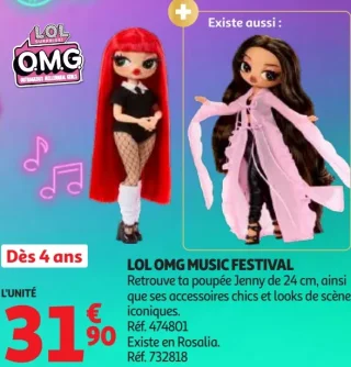 Poupée LOL OMG MUSIC FESTIVAL