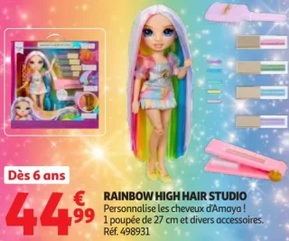Coffret RAINBOW HIGH HAIR STUDIO