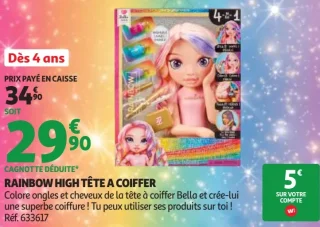 Tête à coiffer RAINBOW HIGH