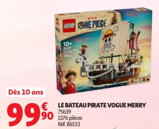 Boîte Lego One Piece Le Bateau Pirate Vogue Merry 75639