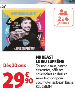 Jeu de société Mr Beast Le Jeu Suprême